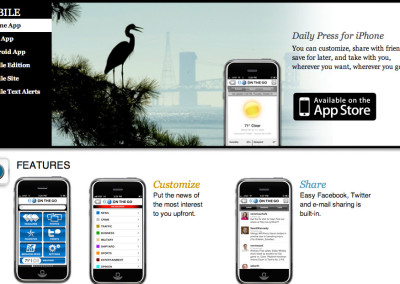 Mobile Landing Page